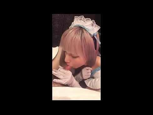 ❤️ Јапански идол [маиука], костим француске собарице, први део, пушење и дркање са лосионом ☑ Хард порно на sr.fuckmymac.ru